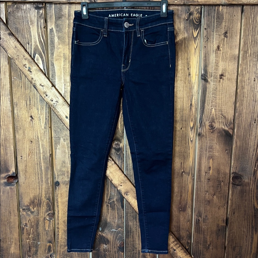 American Eagle Outfitters Indigo Skinny Jeans for Women